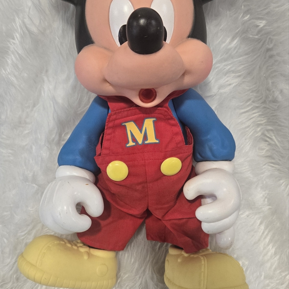 Mickey‎ Mouse Plush Toy with Red Overalls
